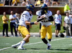 WVU planning multiple position battles in preparation for N.C. State